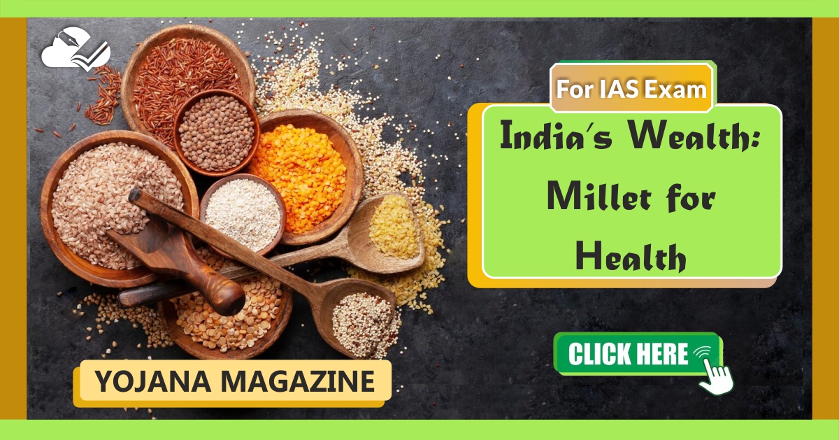 essay on india's wealth millets for health