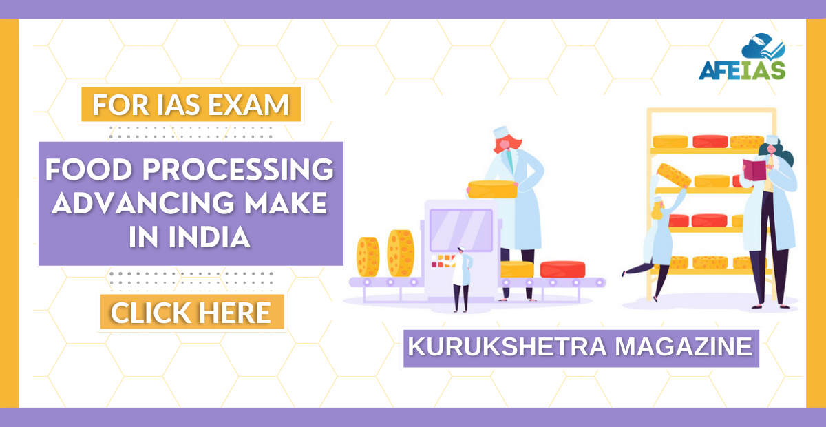 Kurukshetra Food Processing Advancing Make in India AFEIAS