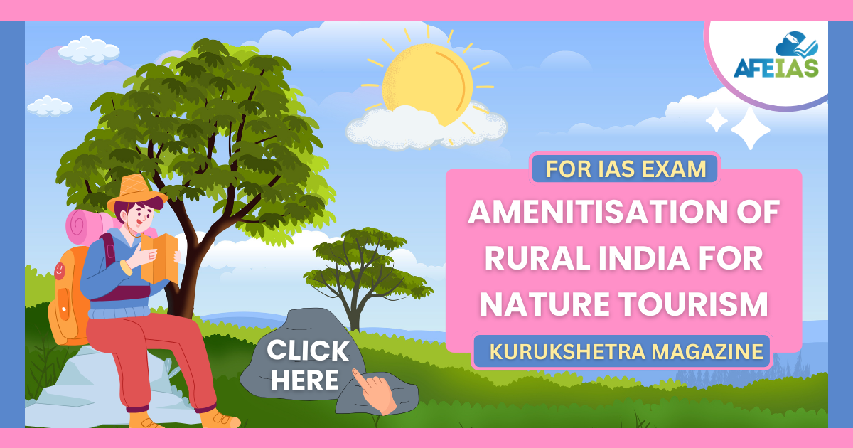 Kurukshetra : Amenitisation of Rural India for Nature Tourism - AFEIAS